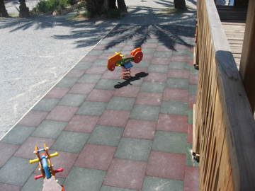 Резиновое покрытие для детских площадок
