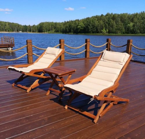 Комплект с креслами и столиком AFM-709A-T133 3pcs Beige