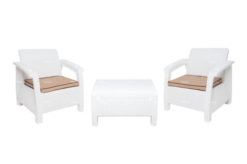 Комплект TWEET Balcony Set, цвет: белый
