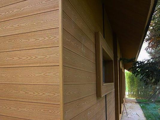 Фасадная панель 3D Holzhof 165*15*3000мм, кедр — изображение 4