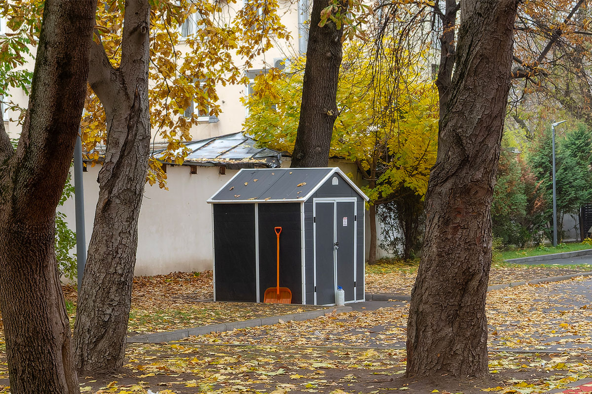 Сарай пластиковый Black Fox Modernist G 4,5м2 — изображение 8