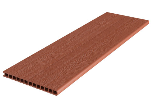 Ступень ДПК Deckron Woodlike 317*28*4000мм, терракот