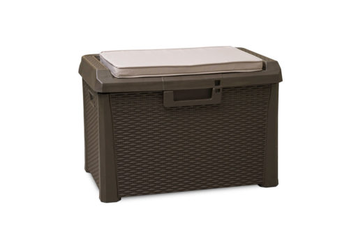 Сундук Toomax Santorini Compact 120л, коричневый