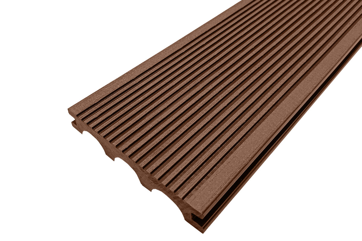 Террасная доска Darvolex полнотелая, шовная, 150*23,5