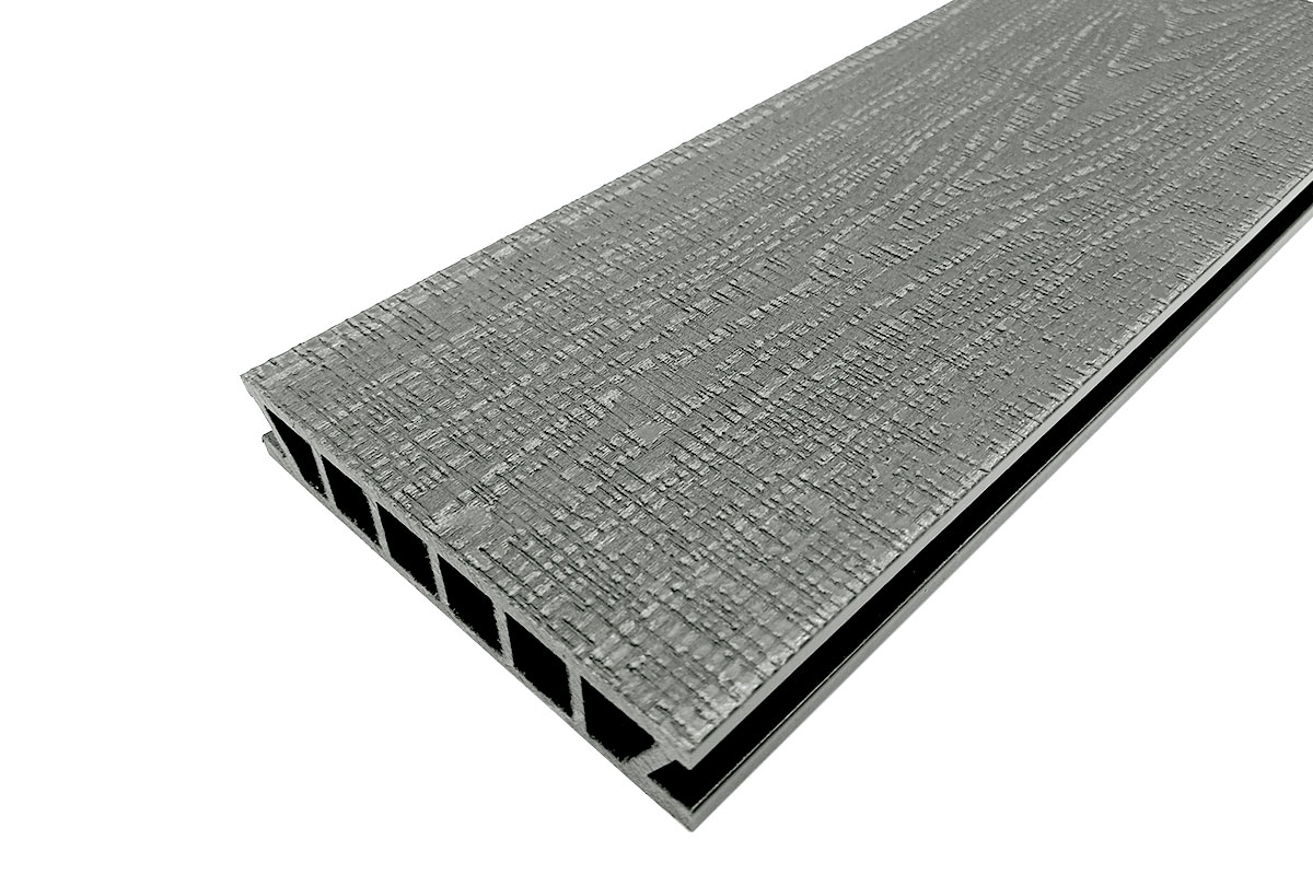 Террасная доска Deckron (Декрон) WoodLike с 3D тиснением, 153*28