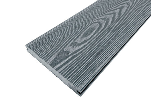 Палубная доска полнотелая из ДПК марки HOLZHOF Solid, 150*18