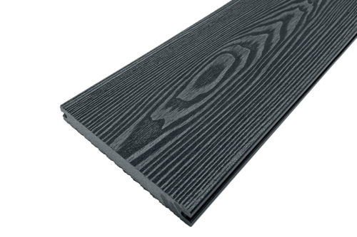 Палубная доска полнотелая из ДПК марки HOLZHOF Solid, 150*18